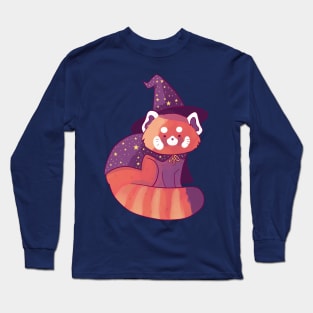 Wizard red panda Long Sleeve T-Shirt